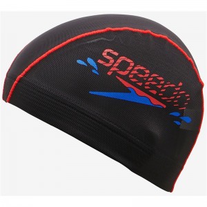 speedo(スピード)BOOM WAVE MESH CAP水泳メッシュキャップ(se12357-re)