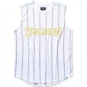 spalding(スポルディング)タンクトップ メイドフォーザゲーム ストバスケットノースリーブ・タンクT(smt22122-2000)