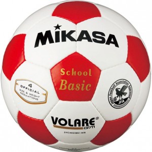 ミカサ mikasaサッカー 4号 ケンテイキュウ シロ クロサッカー競技ボール(svc402sbc-wr)