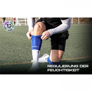 TAPEDESIGNSOCKSSOCCER TUBES BLUEサッカーストッキング(t003)