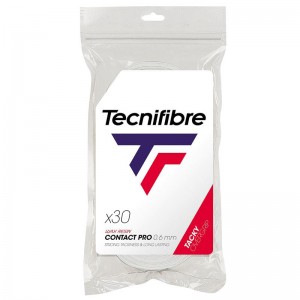 Tecnifibre(テクニファイバー)CONTACT PRO WHT 30P硬式テニス ラケット ラケットアクセサリー(TFAA027)