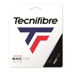 Tecnifibre(テクニファイバー)200M BLACK CODE硬式テニス ストリングス(TFSR401)
