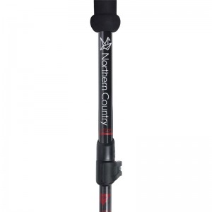 ノーザンカントリーnortherncountryTREKKING POLE 2本セット(CARBアウトドアスティック(tr3002-bk)