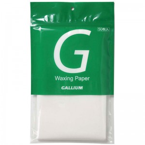 【ロット販売：入り数12】GALLIUM(ガリウム)ワクシングペーパ(50枚入)スキー ＷＡＸ・チューンナップ(tu0198)