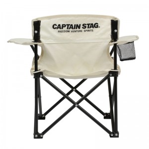 CAPTAIN STAG(キャプテンスタッグ)CSシャルマン ラウンジチェアミニ（アイボリー）トレッキング キャンプ用品 テーブル チェア(UC1844)