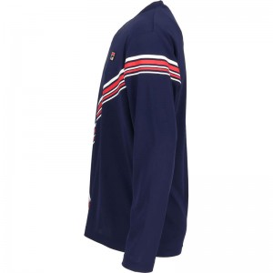 FILA(フィラ)ロングスリーブシャツテニス 長袖Ｔシャツ(vm5708-20)