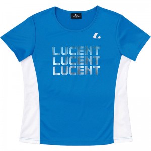 LUCENT(ルーセント)Ladies Tシャツ ブルーテニス Ｔシャツ ウィメンズ(xlh2337)