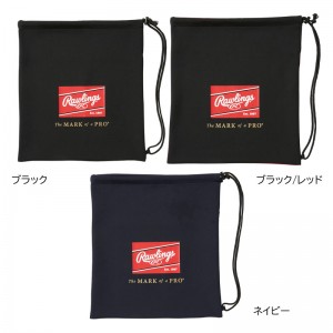 ローリングス Rawlings パッチロゴプリント グラブ袋 野球 グローブ アクセサリー バッグ 24AW(EAC14S05)