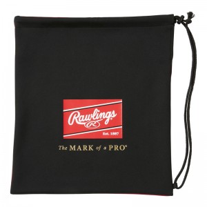 ローリングス Rawlings パッチロゴプリント グラブ袋 野球 グローブ アクセサリー バッグ 24AW(EAC14S05)