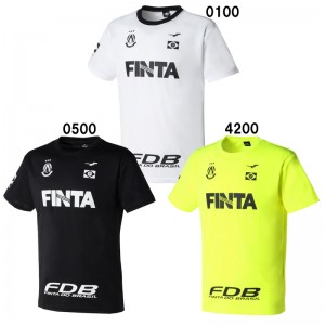 フィンタ FINTA FDB プラクティスシャツ サッカー フットサル ウェア プラシャツ 24SS (FT4117)
