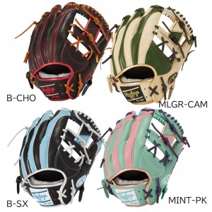 ローリングス Rawlings 軟式 HOH プロエクセル  内野手用 野球 軟式 グラブ グローブ 一般 カラフル  24AW(GR4FHW2CN52MG)