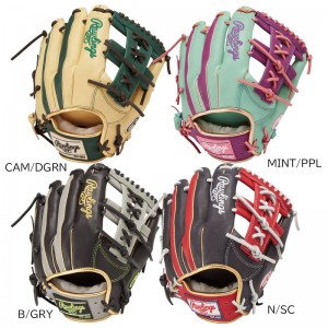 ローリングス Rawlings 軟式  HOH ウィザード #01COLORS  内野手用 野球 軟式 グラブ グローブ 一般 カラフル  24AW(GR4FHWCK4MG)