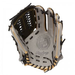 ローリングス Rawlings軟式HOHプロジーンズN65グレー/ブラック軟式用グローブ 24AWGR4FR7N65