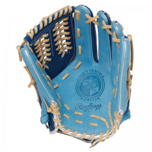 ローリングス Rawlings軟式HOHプロジーンズN65サックス/ロイヤル軟式用グローブ 24AWGR4FR7N65