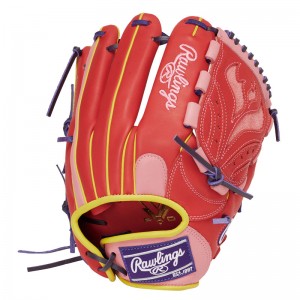 ローリングス Rawlings ソフト HOH DP COLORS  投手用 レディースソフト グラブ グローブ   24AW(GS4FHDKM5)