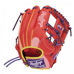 ローリングス Rawlings ソフト HOH DP COLORS  内野手用 レディースソフト グラブ グローブ   24AW(GS4FHDR34G）