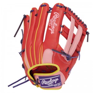 ローリングス Rawlings ソフト HOH DP COLORS  オールラウンド用 レディースソフト グラブ グローブ   24AW(GS4FHDS65）