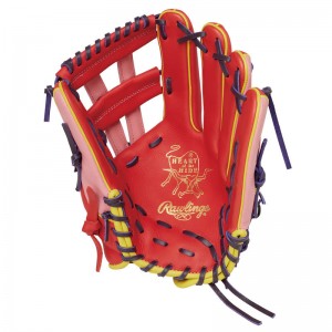 ローリングス Rawlings ソフト HOH DP COLORS  オールラウンド用 レディースソフト グラブ グローブ   24AW(GS4FHDS65）