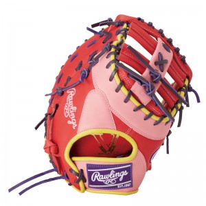 ローリングス Rawlings ソフト HOH DP COLORS  キャッチャーミット用 レディースソフト グラブ グローブ   24AW(GS4FHDYZ6）