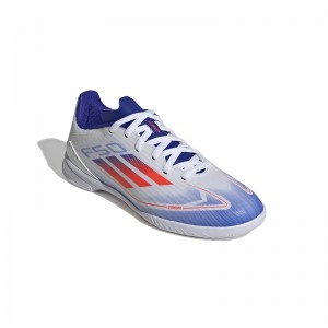 アディダス adidas キッズ F50 LEAGUE IN ジュニア フットサルシューズインドア用  F50 24FW (IF1368)