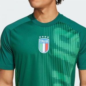 アディダス adidas イタリア代表 プレマッチシャツ サッカー レプリカウェア 24AW(JOK05-IW7950)