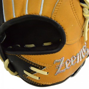 ジームス Zeems 限定 軟式グラブ 三方親 内野手用 ZEEMS型ロゴ 野球 軟式 グローブ グラブ 一般  24AW(KG24ZDBN-ZEEMS-SI)