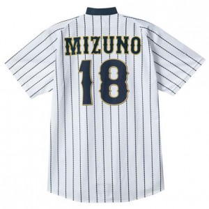 ミズノ MIZUNOシャツ オープンタイプ(2014世界モデル・メンズ)野球 ユニフォーム ユニフォームシャツ(12JC4F20)