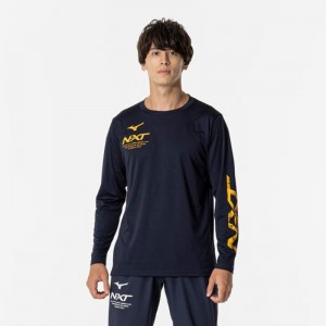 ミズノ MIZUNON-XT Tシャツ 長袖/UPF50+トレーニング メンズ Ｔシャツ32JAB225