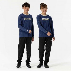 ミズノ MIZUNO抗菌防臭/防汚 GACHI Tシャツ 長袖 ジュニアジュニア キッズ ウエア(32JAB944)