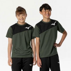 ミズノ MIZUNO抗菌防臭/防汚 GACHI Tシャツ ジュニアジュニア キッズ ウエア(32JAB948)