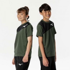 ミズノ MIZUNO抗菌防臭/防汚 GACHI Tシャツ ジュニアジュニア キッズ ウエア(32JAB948)