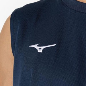 ミズノ MIZUNOナビドライタンクトップ (丸首/大きいサイズ)トレーニング メンズ Ｔシャツ(32JABG19)