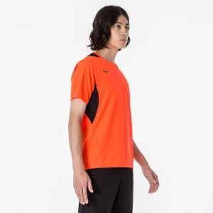 ミズノ MIZUNOドライエアロフローTシャツ (メンズ) 陸上競技 ウエア Tシャツ/ポロシャツ(32MAA021)