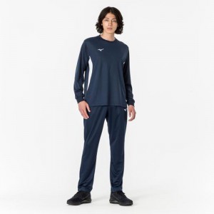 ミズノ MIZUNOナビドライTシャツ(長袖/切替) (メンズ) トレーニングウエア ミズノトレーニング（メンズ） Ｔシャツ(32MAA195)