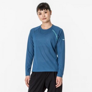 ミズノ MIZUNOドライエアロフロー長袖Tシャツ トレーニングウエア ミズノトレーニング（ウィメンズ） Ｔシャツ(32MAA315)