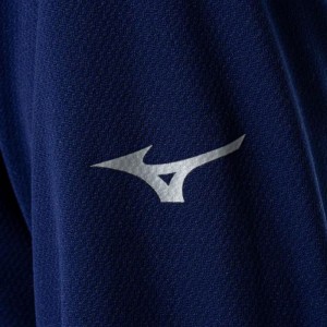 ミズノ MIZUNO発熱素材 ブレスサーモTシャツ (ハイネック) メンズトレーニング Ｔシャツ(32MAA544)