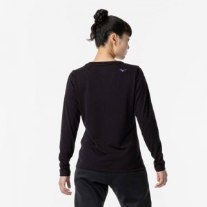 ミズノ MIZUNO発熱素材 ブレスサーモシャツ (クルーネック) ウィメンズトレーニング Ｔシャツ(32MAA850)