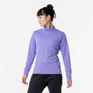 ミズノ MIZUNO発熱素材 ブレスサーモシャツ (ハイネック) ウィメンズトレーニング Ｔシャツ(32MAA851)