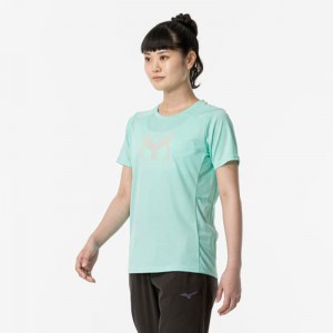 ミズノ MIZUNOMIZUNO TWO LOOPS 8 Tシャツトレーニング ウィメンズ Ｔシャツ(32MAA890)