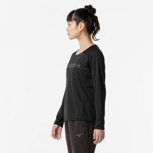 ミズノ MIZUNOMIZUNO TWO LOOPS 8 長袖Tシャツトレーニング ウィメンズ Ｔシャツ(32MAA891)