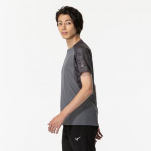 ミズノ MIZUNO汗処理/通気 ドライエアロフロークーラーTシャツトレーニング メンズ Ｔシャツ32MAB002