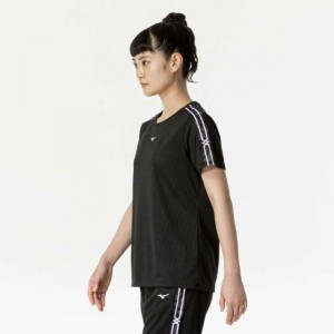 ミズノ MIZUNO汗処理/通気 ドライエアロフローTシャツトレーニング ウィメンズ Ｔシャツ(32MAB820)