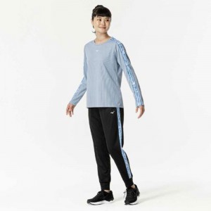 ミズノ MIZUNO汗処理/通気 ドライエアロフローTシャツ 長袖トレーニング ウィメンズ Ｔシャツ(32MAB824)