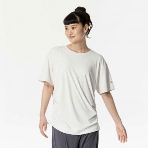 ミズノ MIZUNOストレッチスムースTシャツトレーニング ウィメンズ Ｔシャツ(32MAB870)