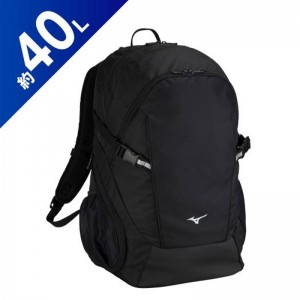 ミズノ MIZUNOチームバッグパック(40L)トレーニングウエア バッグ バックパック/リュックサック(33JD3101)