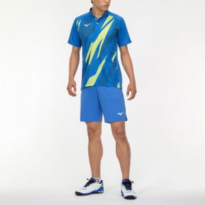 ミズノ MIZUNOドライエアロフローゲームシャツ テニス/ソフトテニス ウエア ゲームウエア(62JA2001)