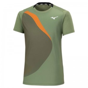 ミズノ MIZUNOゲームシャツ (ラケットスポーツ) ユニセックステニス/ソフトテニス ウエア ゲームウエア(62JAA502)