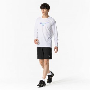 ミズノ MIZUNOプラクティスシャツ 長袖/ラケットスポーツテニス/ソフトテニス ウエア Ｔシャツ/ポロシャツ62JAB017