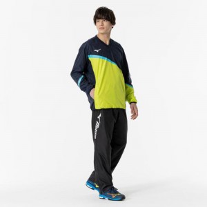 ミズノ MIZUNOウィンドブレーカーシャツ 総裏メッシュ/ラケットスポーツテニス/ソフトテニス ウエア62MEA504