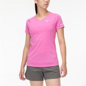 ミズノ MIZUNOUPF Tシャツ(レディース)ランニング ウエア ランニングシャツ(J2MA1204)